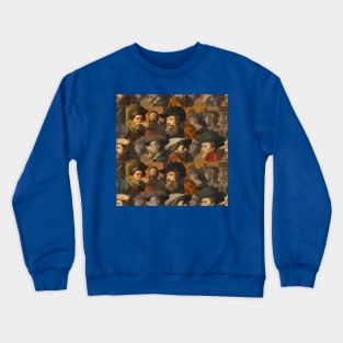Rembrandt Paintings Mashup Crewneck Sweatshirt
